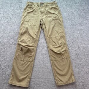 Ridgecut Toughwear Mens 34x34 Tan Ripstop Articulated Knee Work Pants RC11011